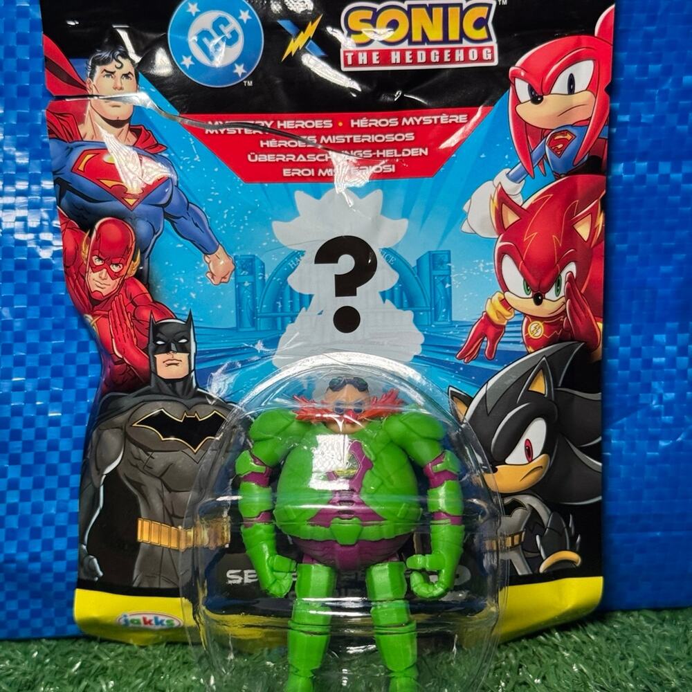 2026 Jakks Pacific DC x Sonic The Hedgehog Blind Bag Series 2 Lex Luther
